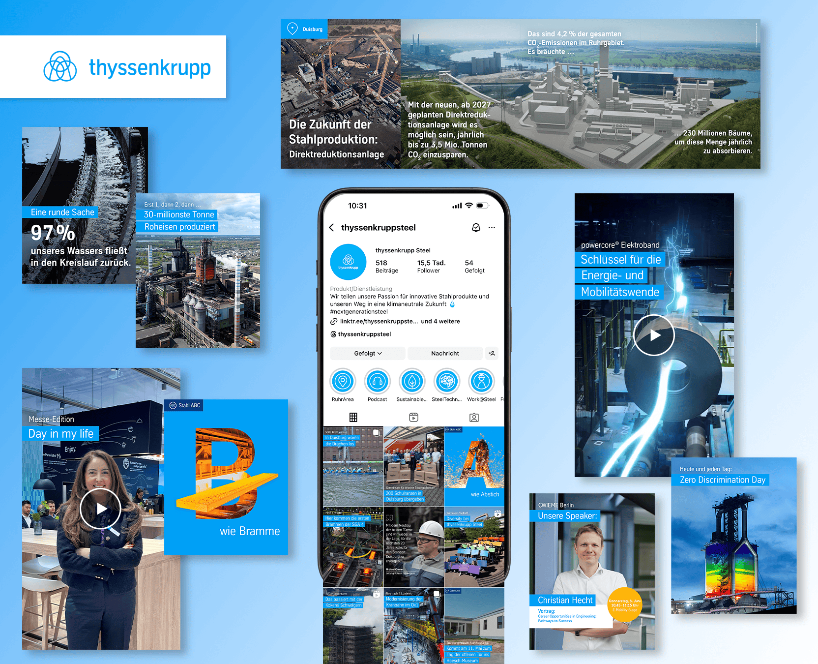 thyssenkrupp Steel: Social Media for Industrial Transformation