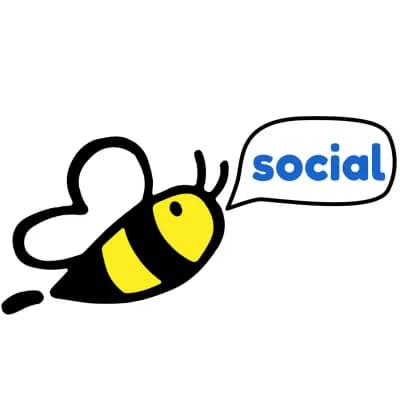 Let's Bee Social Digital Marketing logo